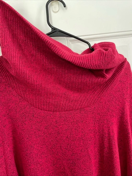 Apt. 9 Crimson Cowl Neck Women's Sweater - Picture 4 of 8
